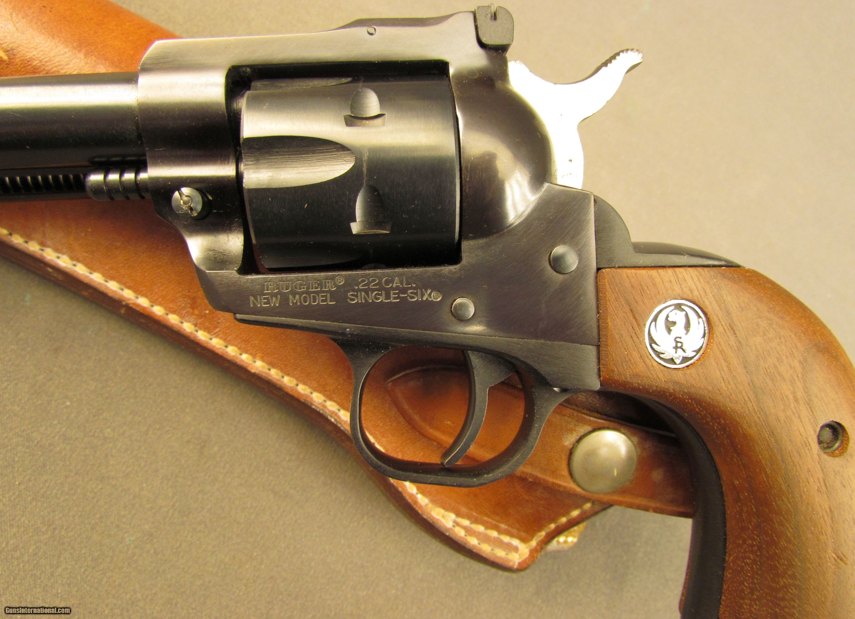 where is the serial number on a ruger single six